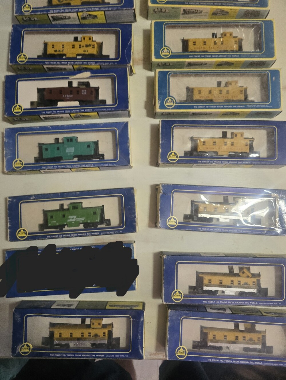 Old Vintage Stock Toy Model Train Set Pieces